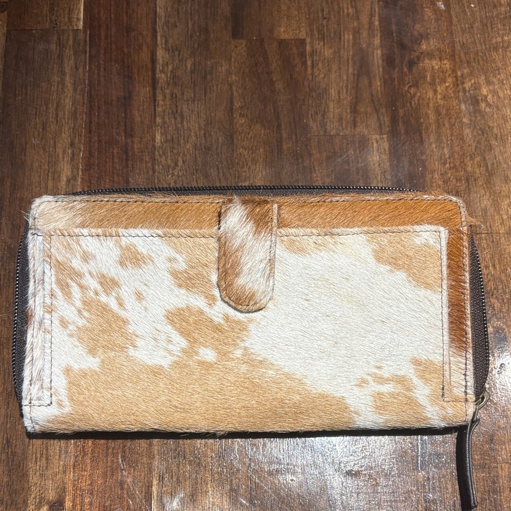 Natural Cowhide Leather Wallet
